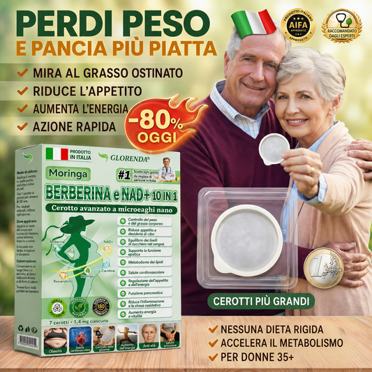 𝐍𝐞𝐠𝐨𝐳𝐢𝐨 𝐔𝐟𝐟𝐢𝐜𝐢𝐚𝐥𝐞 | 🌱 𝐆𝐋𝐎𝑹𝑬𝗡𝗗𝗔® 𝑴𝒐𝒓𝒊𝒏𝙜𝙖 · 𝘽𝙚𝙧𝙗𝙚𝙧𝒊𝒏𝒆×𝐍𝐴𝑫+ 10-i𝐧-1 𝐂𝐞𝐫𝐨𝐭𝐭𝒐 𝐀𝐯𝐚𝐧𝐳𝐚𝒕𝒐 𝑵𝒂𝙣𝙤 Avanzato. 1 al giorno, risultati visibili in 7 giorni ✅ Per obesità, pelle rilassata, diabete, apnea, articolazioni e altro.